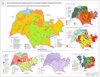 Карту комплексной оценки природно-ресурсного потенциала Сланцевского муниципального района