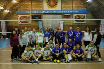 Завершился турнир Кубка г.Сланцы по волейболу среди мужских команд сезона 2018 года