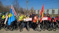 Сланцевские школьники приняли участие в велопробеге, посвященном 74-й  годовщине Победы в Великой Отечественной войне