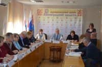 Глава Сланцевского муниципального района Валерий Кравченко провел заседание совета депутатов